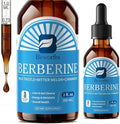 Berberine Supplement with Ceylon Cinnamon - Berberine Liquid Drops with Turmeric Curcumin, Ceylon Cinnamon, Bitter Melon, Berberine Phytosome for Digestion System, Immune Health Support -Vegetarian