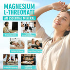 Magnesium L-Threonate 2000mg | 10-in-1 Supplement for Brain Health & Cognitive Support | High-Absorption Magnesium Threonate Capsules, 60 Count