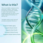 NAD+ Supplement 1000mg, Premium NAD+ & Resveratrol Complex for Energy & Anti Aging - 120 Capsules