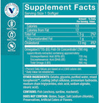 The Vitamin Shoppe Omega 3 Fish Oil 1290 mg EPA & DHA Softgels, Unflavored Fish Oil Supplement for Men & Women, Gluten Free, Dairy Free, 120 Softgels