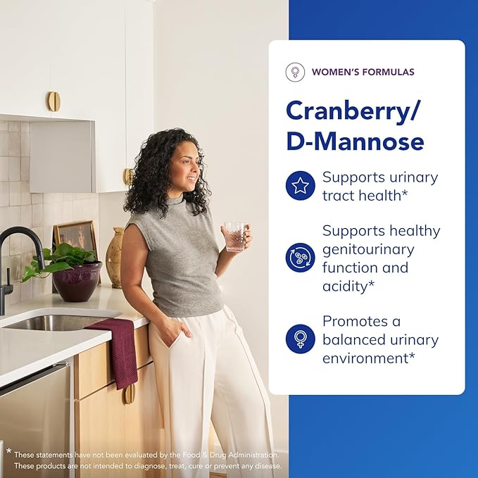Pure Encapsulations Cranberry D-Mannose - Supports Urinary Tract Health* - with Cranberry Fruit Solids - Vegan & Non-GMO Dietary Supplement - 180 Capsules