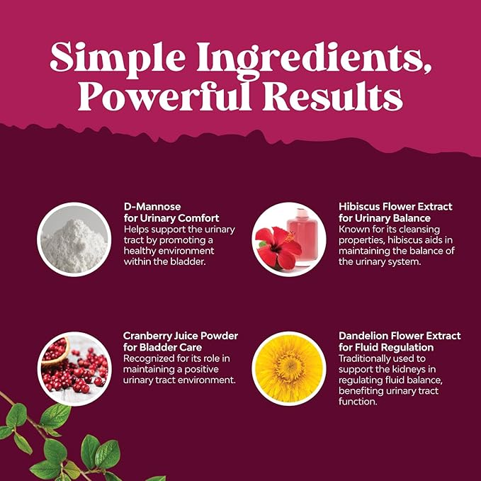 Bundle of Liver Cleanse Detox & Repair - Milk Thistle Dandelion Root Choline Beetroot Artichoke Extract and D Mannose Capsules for Urinary Tract Health - Fast Acting Super Concentrated Cranberry