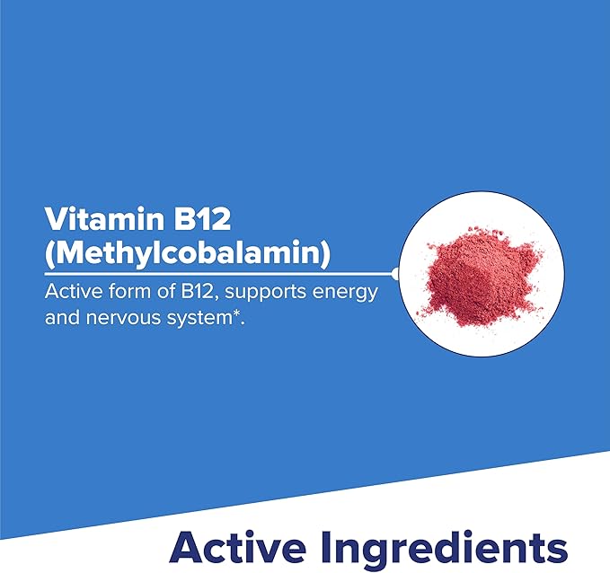 Superior Source No Shot Methylcobalamin B-12 5000 mcg - Vitamin B-12 to Support Energy Production, Brain Health & Overall Wellness - Sublingual Tablets for Fast Absorption - 60 Dissolving Tablets