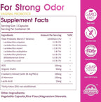 Vaginal Probiotics for Women with Prebiotics & Cranberry - Dr. Formulated Feminine pH Balance Daily Supplement, Supports Vaginal Odor Control & Urinary Tract Health, 30 Servings