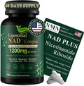 Liposomal NAD+ Supplement with Resveratrol, CoQ10 | Advanced Cellular Support, Nicotinamide Riboside NMN Replacement Premium Antioxidant & Energy