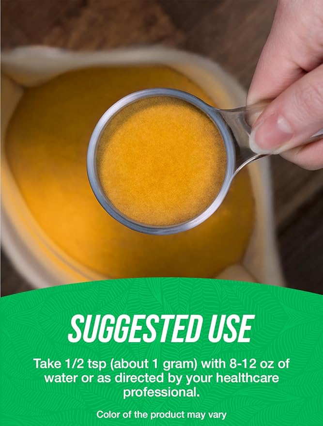 BulkSupplements.com Turmeric Extract Powder - from Turmeric Root, Curcumin Supplements, Turmeric Curcumin Powder - Gluten Free, 1g per Serving, 50g (1.8 oz) (Pack of 1)