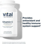 Vital Nutrients Vitamin C with Bioflavonoids - Vegan Supplement for Immune Support* - 1000mg Vitamin C and 500mg Citrus Bioflavonoid - Gluten, Dairy and Soy Free - Non-GMO - 100 Capsules