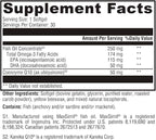 XYMOGEN CoQmax Omega 50 mg - Dual-Action Heart Health Support - CoQ10 Plus Fish Oil Omega-3 - MaxSimil Monoglyceride EPA DHA - Enhanced Absorption - 30 Softgels
