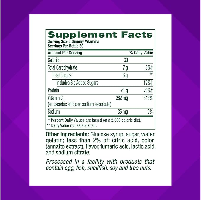 Vitafusion Power C, Gummy Vitamins for Adults (600ct)