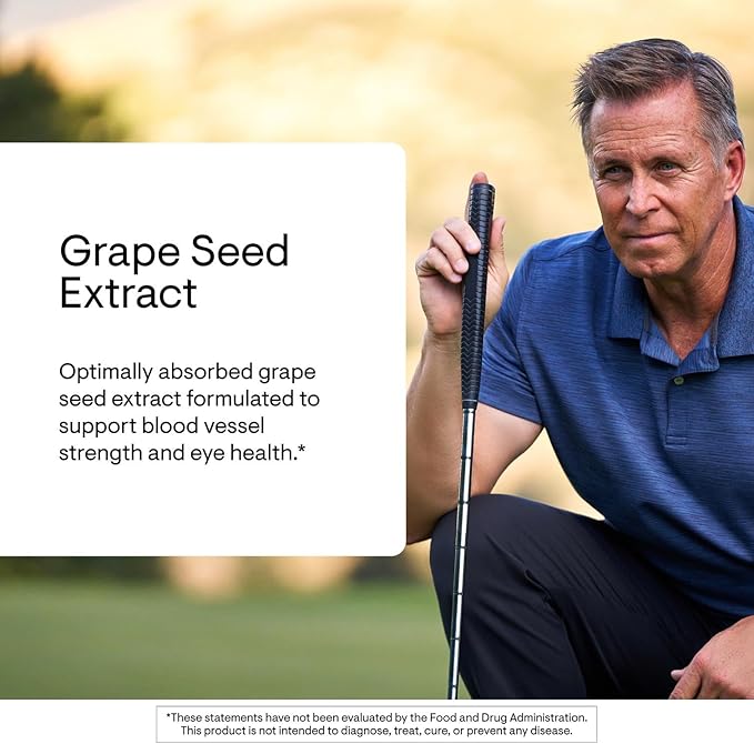 THORNE - Grape Seed Extract (Formerly O.P.C.-100) - Grape Seed Phytosome for Antioxidant Support* - 60 Capsules