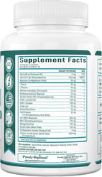 Purely Optimal Brain Booster Nootropic Supplement – Brain Support for Memory, Focus, Clarity, Jitter-Free Energy for Adults, Seniors– with Ginkgo Biloba, Alpha GPC, Lion’s Mane – 60 Capsules