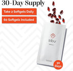 sibu Sea Buckthorn Omega-7 Softgels (30-Day Refill Sachet) – Supplement for Healthy Skin, Hair, Nails and Dryness