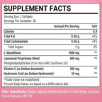 Liposomal Glutathione Softgels 1500MG, Reduced Glutathione Supplement with Vitamin C, Better Absorption, Non-GMO Powerful Antioxidant for Healthy Aging, Detox, Immune Health, 180 Softgels