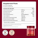 Cata-Kor NMN Supplement 1000mg & Calcium AKG Complex - NAD+ Supporing Supplement with TMG, Quercetin & MSM, Hyaluronic Acid & Biotin Collagen Support Beauty Complex