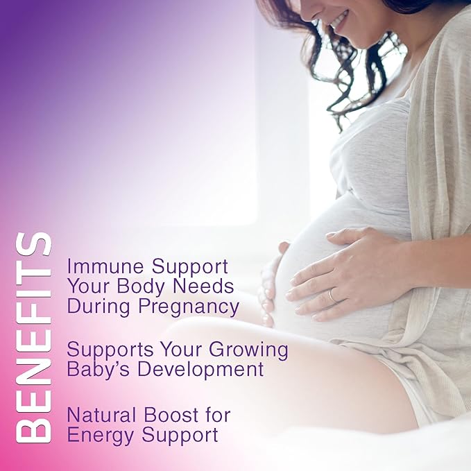 Prenatal Vitamins for Women - Pregnancy Vitamins Gummies with Folic Acid, Vitamin A, C, D3, B12, B6 - Prenatal Multivitamin Gummy for for Fetal Support, Pregnant & Nursing Women - 60 Gummies