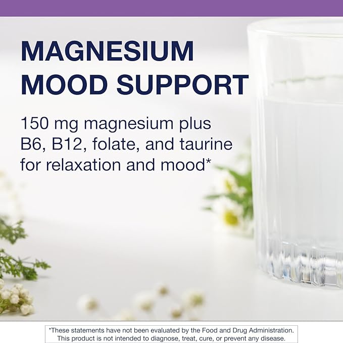 Metagenics MetaRelax - Magnesium Powder for Restful Sleep, Relaxation & Positive Mood* - with B-Vitamins, Taurine & GABA - Orange Citrus Flavor - Non-GMO, Gluten-Free, Vegetarian - 30 Servings