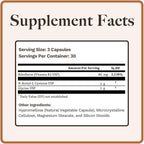 Utzy Naturals GlyNAC+ Supplement | 1,000mg of Glycine & NAC (N-Acetyl cysteine) | with Vitamin B2 Cofactor for Glutathione Production | 90 Capsules