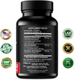 Cranberry Extract Pills - Super Strength 50:1 Whole Fruit Concentrate Equals to 25,000mg of Fresh Cranberries Plus Dandelion & Uva Ursi - Natural UTI Support - Kidney Cleanse & Urinary Tract Health