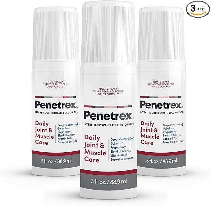 Penetrex Roll-On Gel, 3 Oz. (Pack of 3)