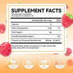 MEENCCD 2 Pack Vitamin B1 Gummies 500mg, Thiamine B1 Supplement Supports Energy Production, B1 Vitamin for Adults & Kids, Sugar-Free, Vegan, Raspberry Flavor, 120 Count