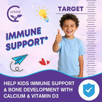 Kids Sleep Gummies, Magnesium Bisglycinate 100/200 mg + 200/400 mg Calcium Citrate for Kids 4+, w/L-Theanine, B6, Zinc, D3K2 & GABA, Lemon Balm, Chamomile Extract for Zzz & Relax, Bone, Muscle -2 Pack