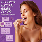 Totaria (2 Pcs) Sugar Free Multivitamin Gummies for Women 14+ w/Inositol, Iron, Folate, Biotin, Womens Daily Multivitamin Gummy w/Vitamin A, D, C, B, Support Hair, Skin, Energy, Immune, Grape Flavor