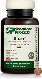 Standard Process Biost - Skeletal & Cellular Health Supplement - Aids Strong Teeth & Healthy Bones - Gluten-Free, Non-Dairy & Non-Soy - 180 Tablets (180 Servings)