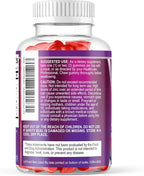 Zinc Gummies - 50mg Zinc Per Serving Immune Skin & Bone Support Health Gummy - Premium Antioxidant Chewable, High Absorption Vegan, Best Supplements Vitamin for Adults, Tasty Berry Flavor, 120 Gummies