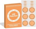 MB Patches | Plant-Based Daily Vitality & Balance Support | Citrus & Green Tea Botanical Blend | Vegan Wellness Patches – 30 Count
