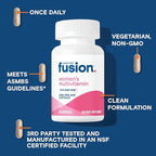 Bariatric Fusion Bariatric Multivitamin with Iron for Women | Hair, Skin and Nails Blend for Hair Loss After Bariatric Surgery & GLP-1 | 30 Capsules | 1 Month Supply