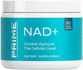 PRIME Anti-Aging Nutraceuticals NAD+ – Nicotinamide Riboside & Pterostilbene Supplement for Cellular Energy, Healthy Aging & Vitality, Vegan, Gluten-Free, 30 Servings