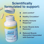 HEAL-N-SOOTHE Proteolytic Systemic Enzymes – Joint Supplement with Bromelain, Papain, Boswellia – Joint Mobility, Muscle Flexibility, Protein Digestion, Circulatory & Immune Health - 60 Count (1 Pack)