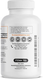 Bronson Vitamin C 1000 mg Sustained Release Premium Non-GMO Ascorbic Acid, 250 Tablets
