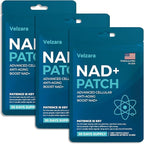 NAD+ Patches Comfortable All-Day Wear Vegan, Water-Resistant 90 Patches