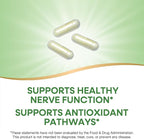 Nature's Way Alpha Lipoic Acid, Supports Healthy Nerve Function & Antioxidant Pathways*, 600 mg per 3-Capsule Serving, 60 Capsules (Packaging May Vary)