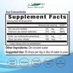 Eidon Immune Support Supplement Liquid Concentrate - Immune Booster Mineral Drops with Zinc, Selenium, Sulfur, Support & Maintain Immune System, Bioavailable, No Preservatives or Additives - 2 oz