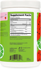 Wellah L-Glutamine Powder Watermelon Lime (50 Servings) - 5g L-Glutamine Per Serving, Sweetened with Stevia