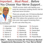 Neuroturna Support Supplement with 1200 mg Pure Alpha Lipoic Acid - Maximum Strength Formula with ALA + Vitamins + Minerals + Herbs - Best Natural Support - 180 Capsules