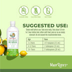 MaryRuth Organics Extra Strength Nighttime Liquid Multimineral | Sugar Free | Calm Magnesium Citrate | NO Melatonin | Calcium Magnesium Zinc | Muscle Relaxation | Lemonade Flavor | Vegan | 32 Serving