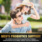 Probiotics for Men 500 Billion CFU, 16 in 1 Advanced Mens Probiotics for Digestive Health, lmmune & Metabolism, Gut Health - Men's Probiotic with Turmeric, Cranberry, 120 Probiotics Caps
