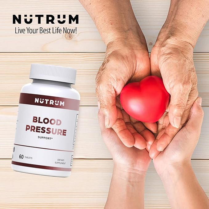 Blood Pressure Support – Premium Heart & Circulation Formula - Third Party Tested, Non-GMO, Made in USA
