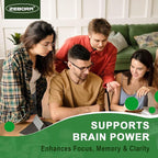 Lions Mane Supplement Capsules - Mushroom Supplement With Lions Mane, Cordyceps, Reishi, Turkey Tail, Shiitake - Lion's Mane Mushroom For Memory, Focus & Immune Support - 117 Vegan Mushrooms Capsules