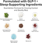 InnoSupps Night Shred GLP-1 - Nighttime Metabolic + Sleep Support* - Akkermansia + Ashwagandha - 60 Capsules. 30 Servings.