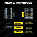 C4 Ultimate Pre Workout Powder ICY Blue Razz - Sugar Free Preworkout Energy Supplement for Men & Women - 300mg Caffeine + 3.2g Beta Alanine + 2 Patented Creatines - 20 Servings