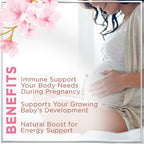 Prenatal Vitamins for Women - Prenatal Multivitamin with Folic Acid & Omega 3 DHA Fetal Development Support - Pregnancy Vitamin Supplement with, Vitamin A, C, D, B6, B12 & Iron - 120 Softgels