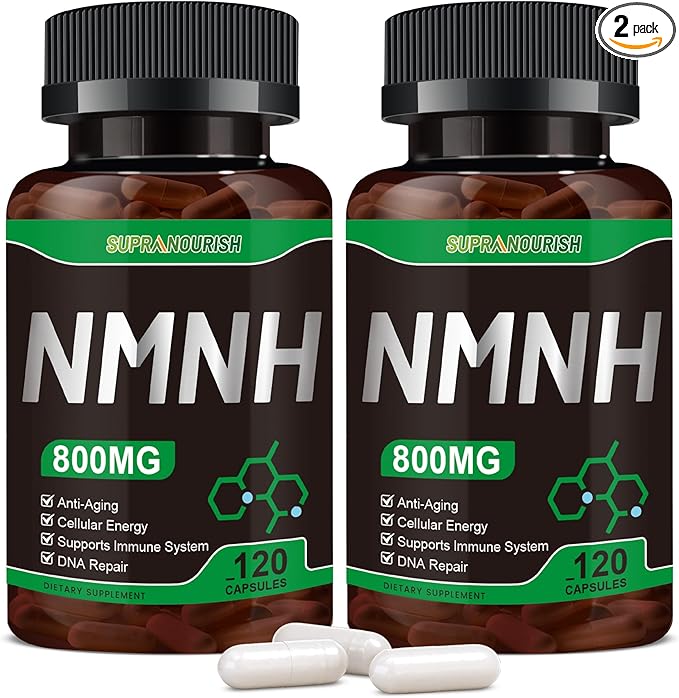 NMNH Supplement(Dihydronicotinamide Mononucleotide), 800mg per Serving NMNH Supplement to Boost NAD+ Levels, Suitable for Men and Women, Supports Anti-Aging, Energy, and Focus, 240 Capsules