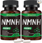 NMNH Supplement(Dihydronicotinamide Mononucleotide), 800mg per Serving NMNH Supplement to Boost NAD+ Levels, Suitable for Men and Women, Supports Anti-Aging, Energy, and Focus, 240 Capsules