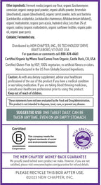New Chapter Men’s Multivitamin 40+, Extra B6 & B12, D3, Vitamin C & Zinc, Immune, Heart, Cellular Energy, and Brain Health, Gentle on The Stomach, One Daily, Non-GMO, Gluten-Free, 72 Tablets