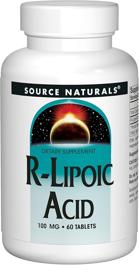 Source Naturals R-Lipoic Acid, 100mg - 60 Tablets