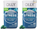 OLLY Ultra Strength Goodbye Stress Softgels, GABA, Ashwagandha, L-Theanine and Lemon Balm, Stress Relief Supplement - 60 Count (Pack of 2)